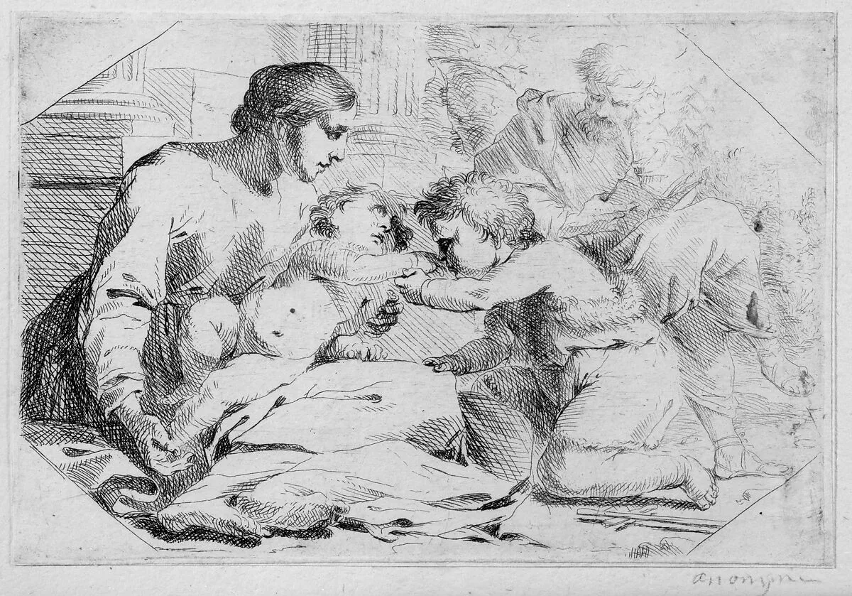 The Mystic Marriage of Saint Catherine — Bartolomeo Biscaino|Jan Miele