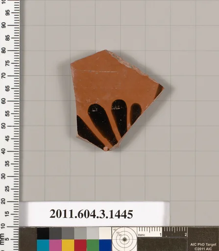 Terracotta fragment of a skyphos (deep drinking cup)