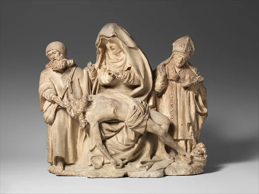 Pietà with Saint Nicholas and Saint James the Great