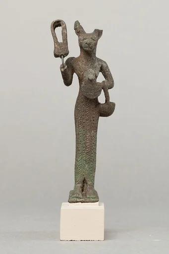 Bastet holding sistrum