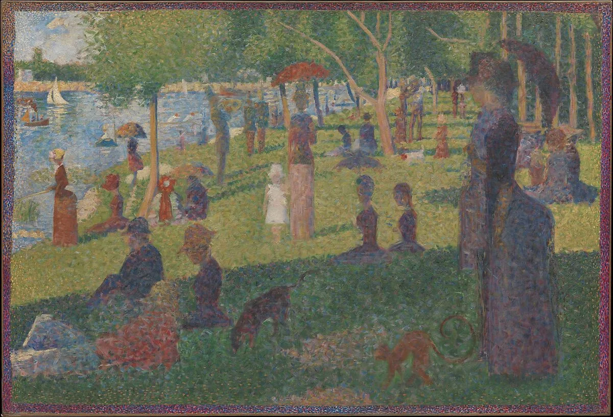 Study for "A Sunday on La Grande Jatte" — Georges Seurat