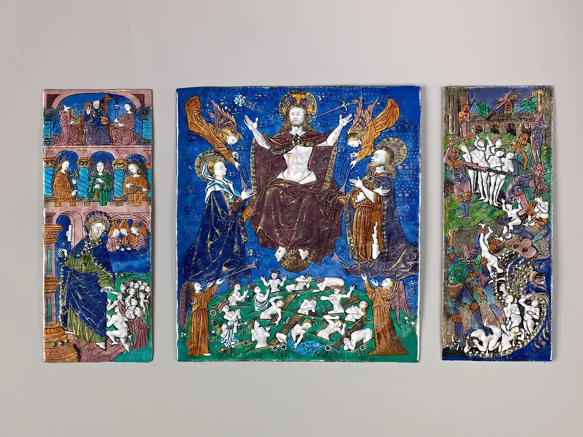 Triptych: The Last Judgment — Master of the Orléans Triptych
