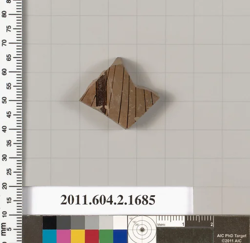 Terracotta fragment of a skyphos (deep drinking cup)