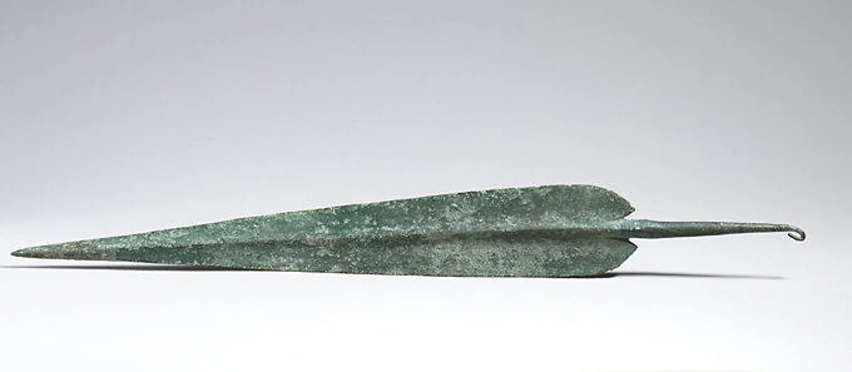 Copper alloy spearhead — Unknown