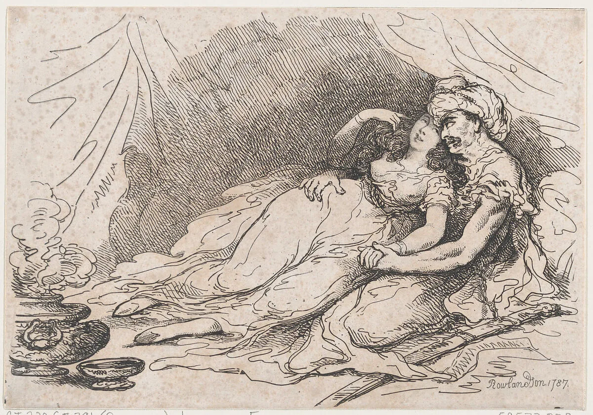 Love in the East — Thomas Rowlandson