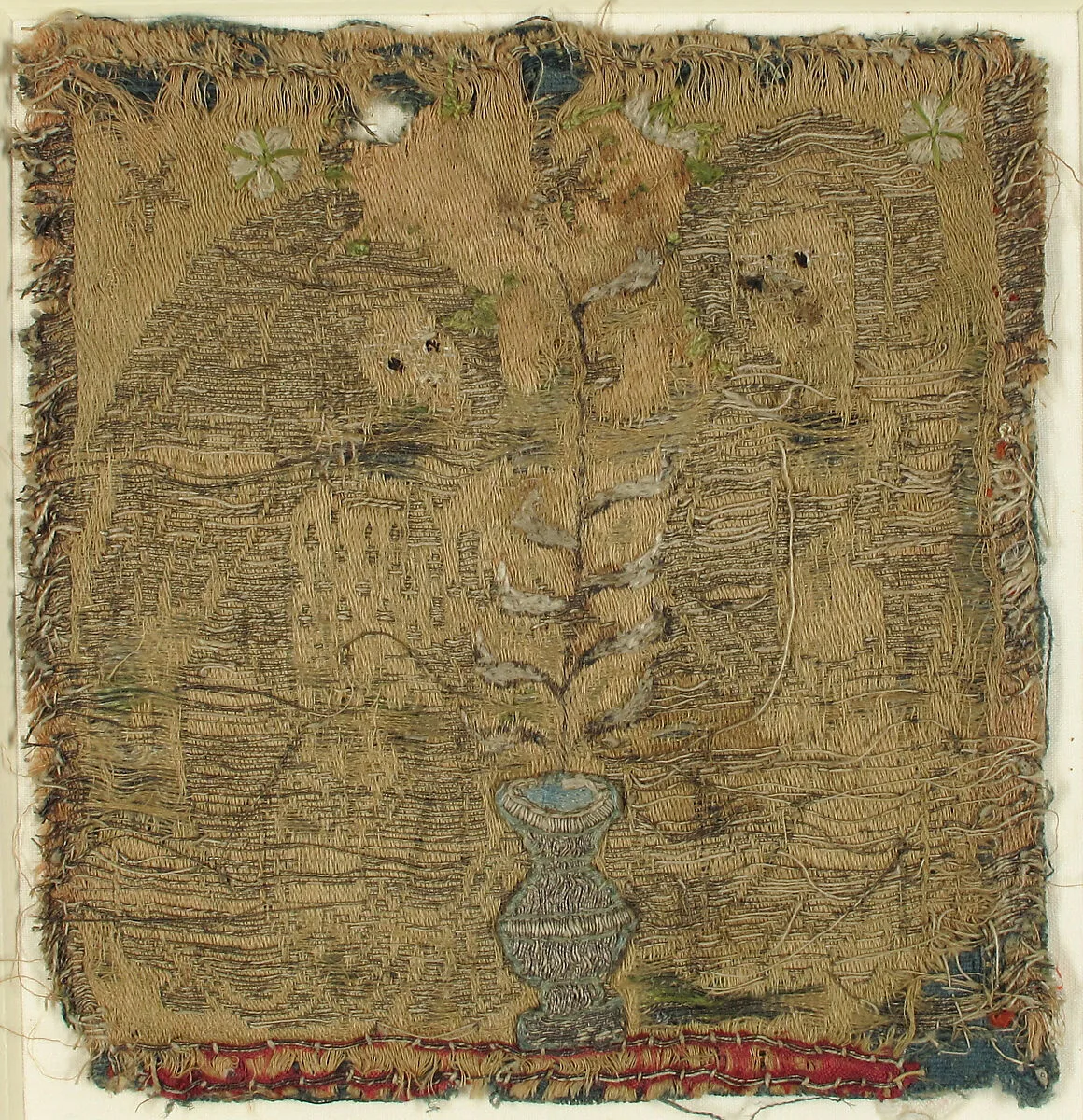 Textile with Brocade — Unknown