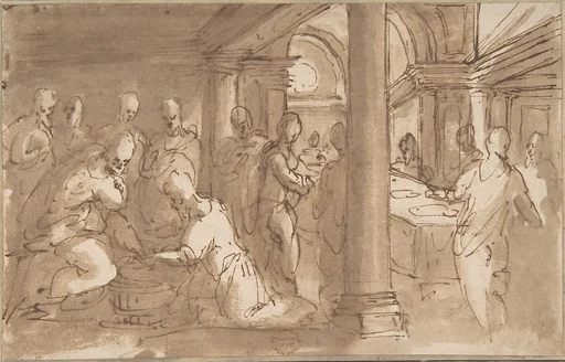 Christ Washing the Feet of the Disciples