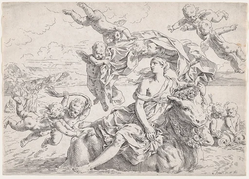The Rape of Europa, after Guido Reni