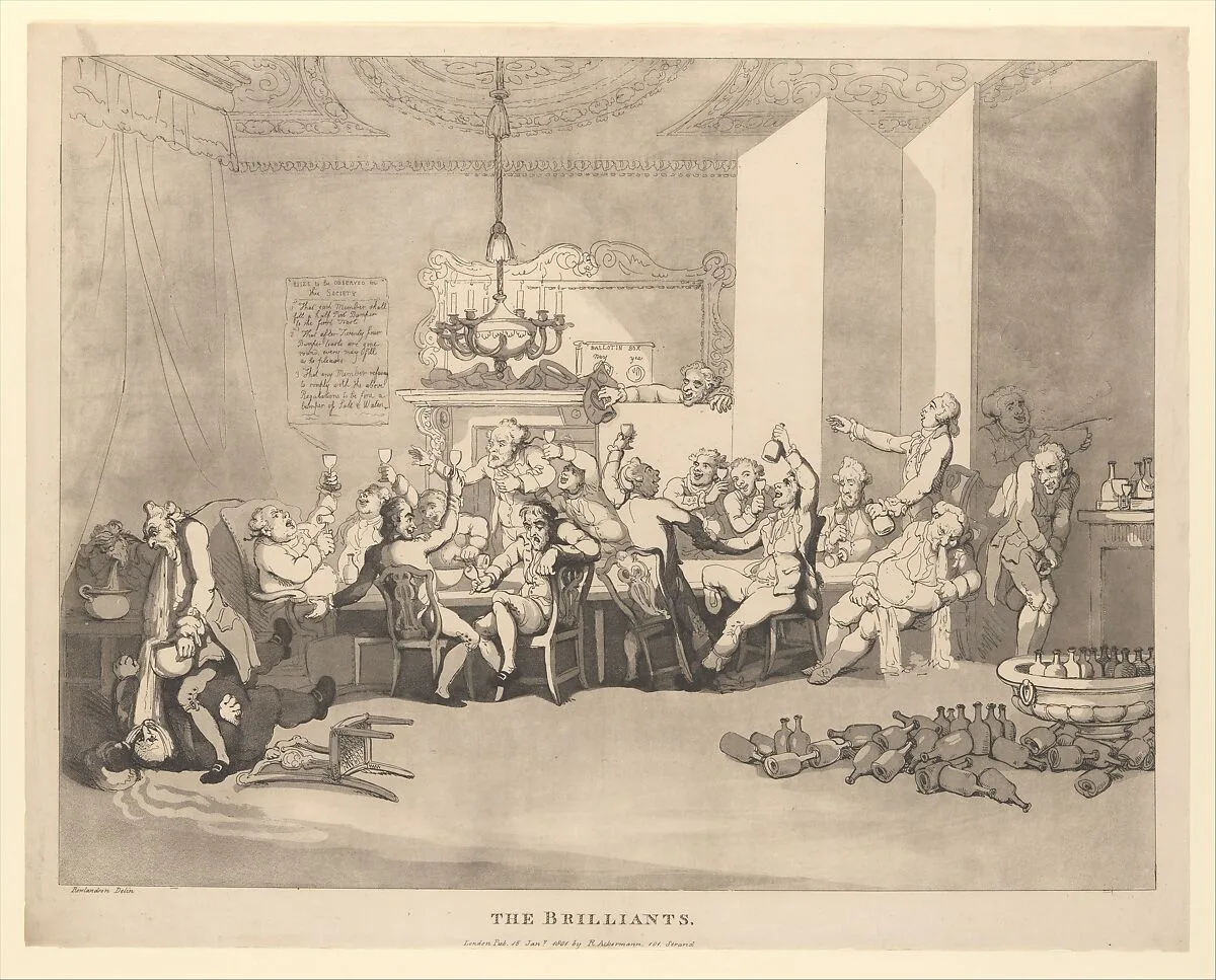 The Brilliants — Thomas Rowlandson|Rudolph Ackermann, London