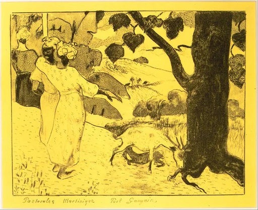 Martinique Pastorals, from the Volpini Suite: Dessins lithographiques