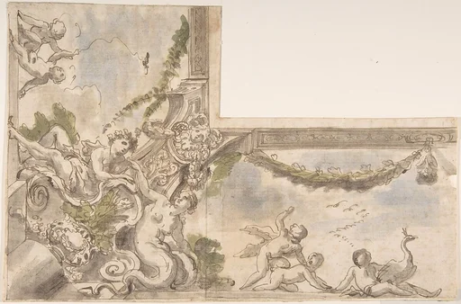 Design for a Corner of a Ceiling