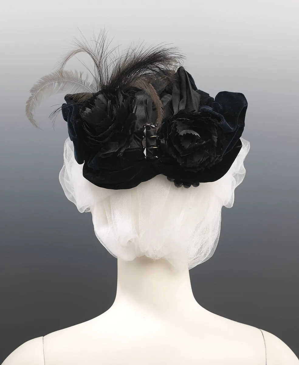 Evening hat — Atherton Fine Millinery
