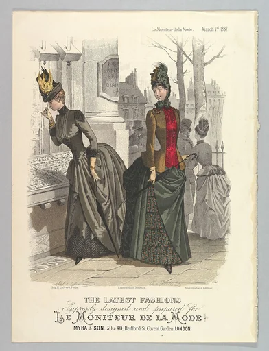 The Latest Fashions, Expressly Designed and Prepared for Le Moniteur de la Mode