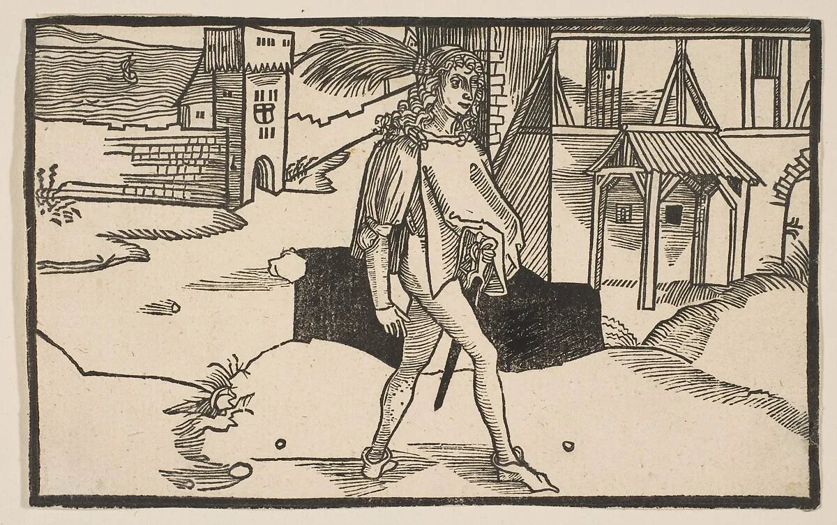 Eunuchus, from The Comedie of Terence, 19th century reprint — Albrecht Dürer