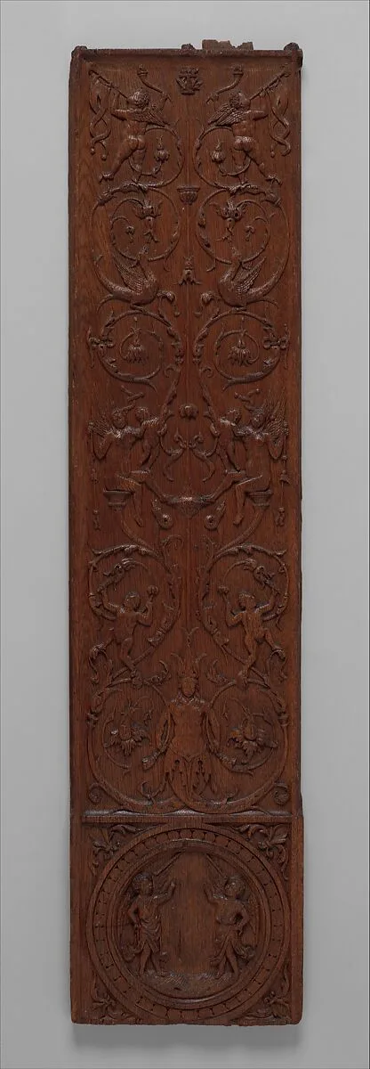 Choir screen panel (one of six) — Nicolas Castille