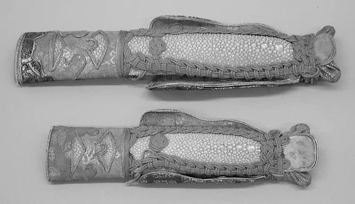 Presentation Wrappings for a Pair of Sword Grips