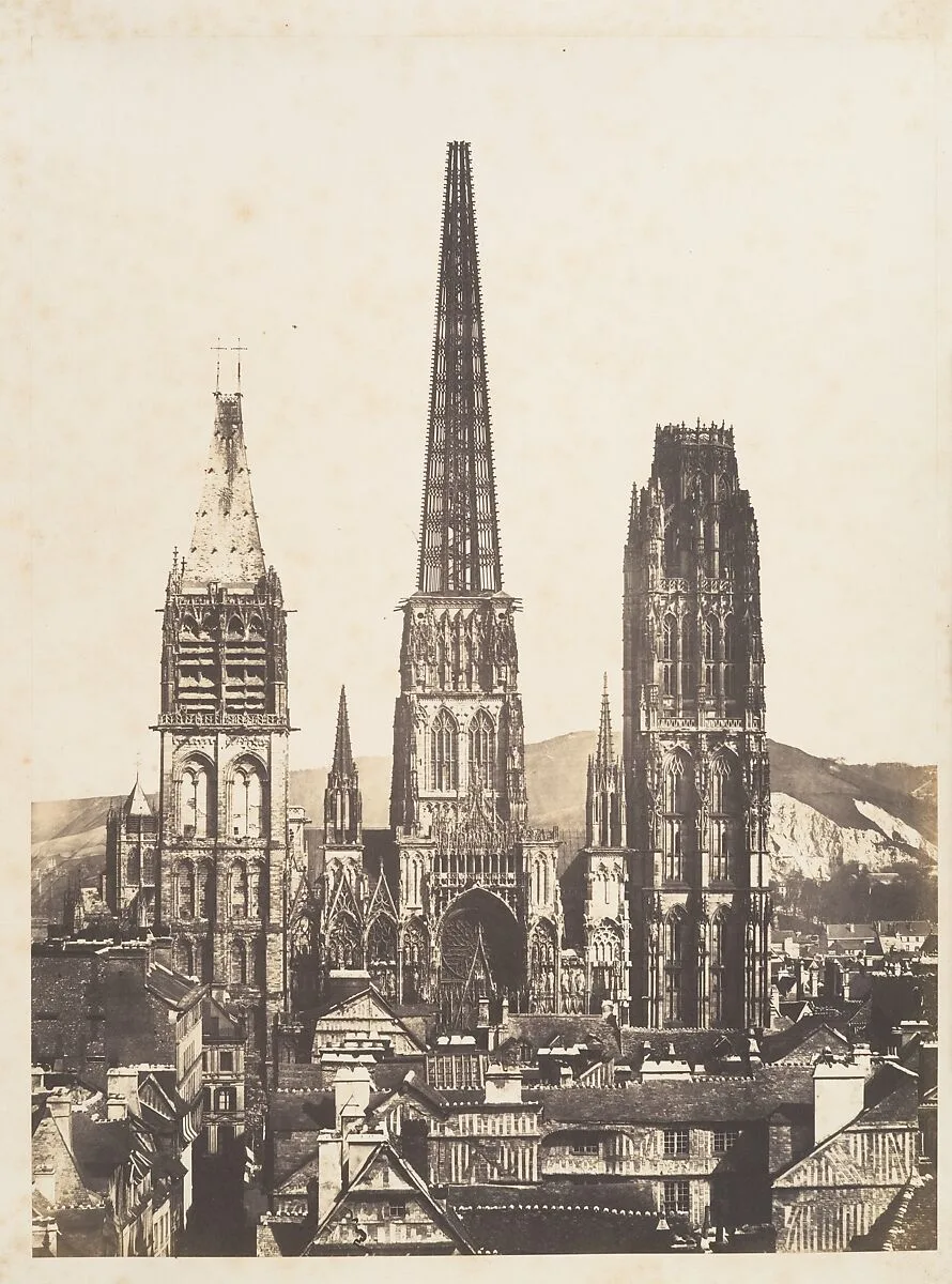 Vue générale de la Cathédrale de Rouen — Edmond Bacot