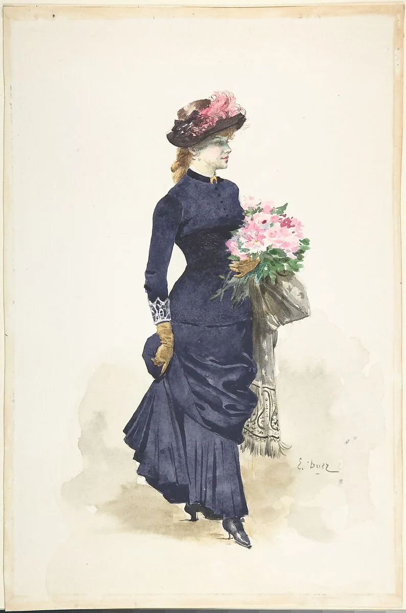 The Bouquet — Ernest-Ange Duez