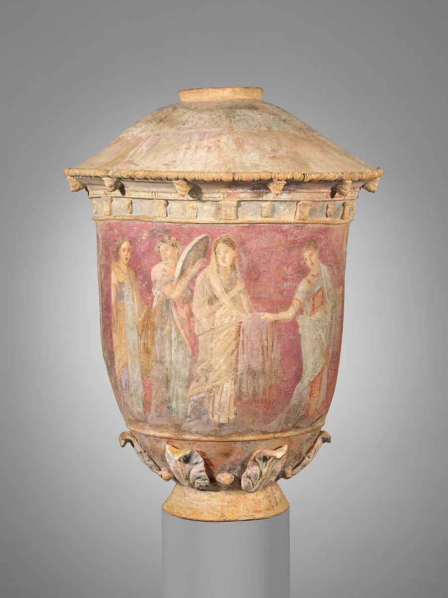 Terracotta vase — Unknown