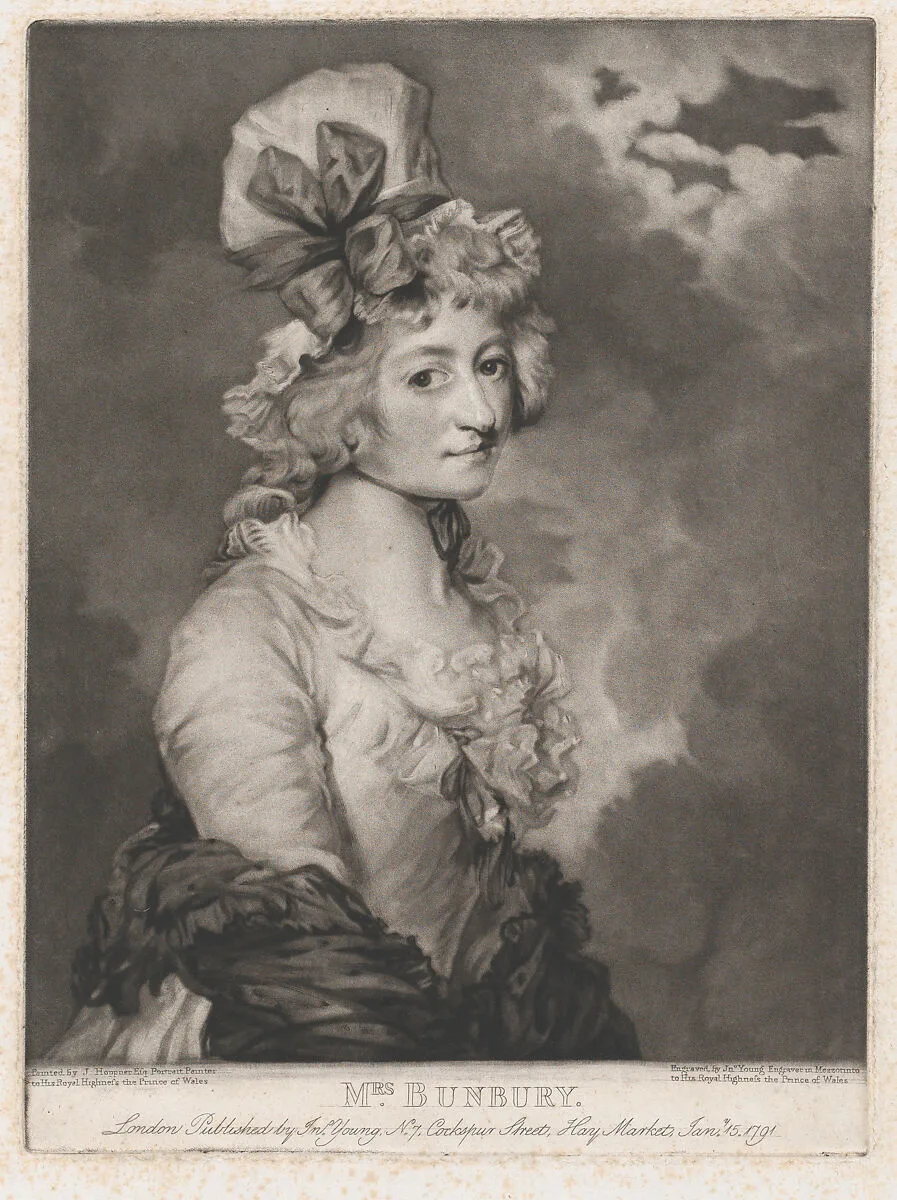 Mrs. Bunbury — John Young|John Hoppner|John Young|Catherine Bunbury
