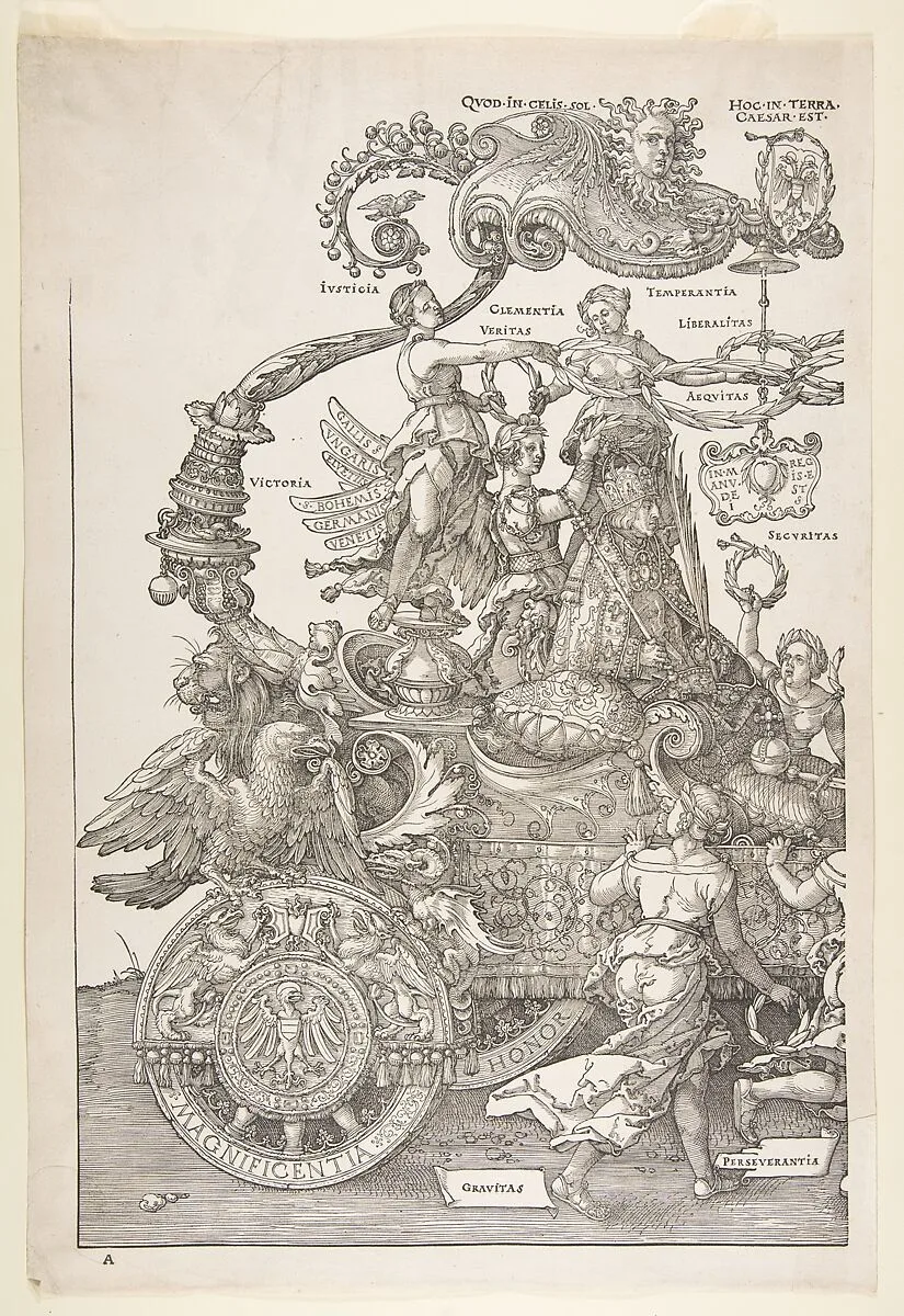 The Triumphal Chariot of Maximilian I (The Great Triumphal Car) — Albrecht Dürer