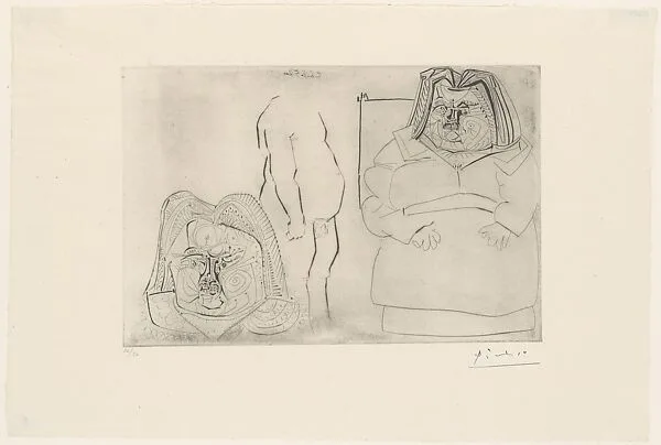 Honoré de Balzac — Pablo Picasso|Jacques Frélaut|Galerie Louise Leiris