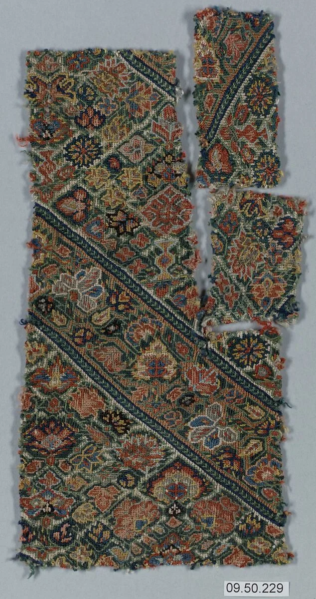 Fragment from Women's Trousers — Unknown