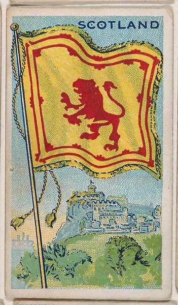 Scotland, bakery card from the Flags series (D34), issued by the Ward-Mackey Company — Ward-Mackey Company