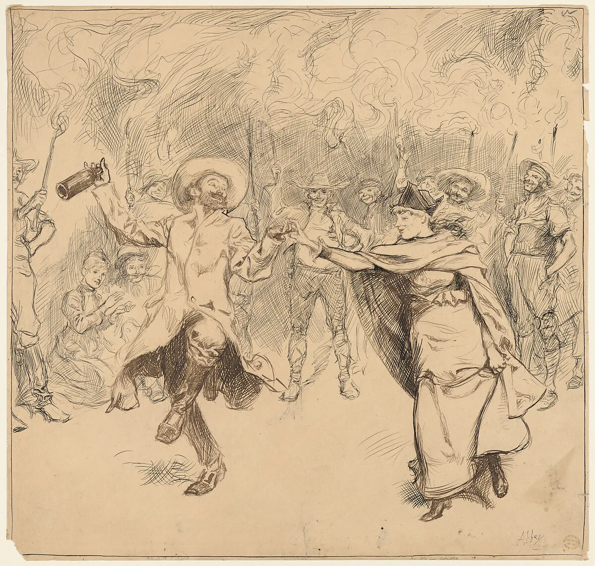 The Dance — Edwin Austin Abbey