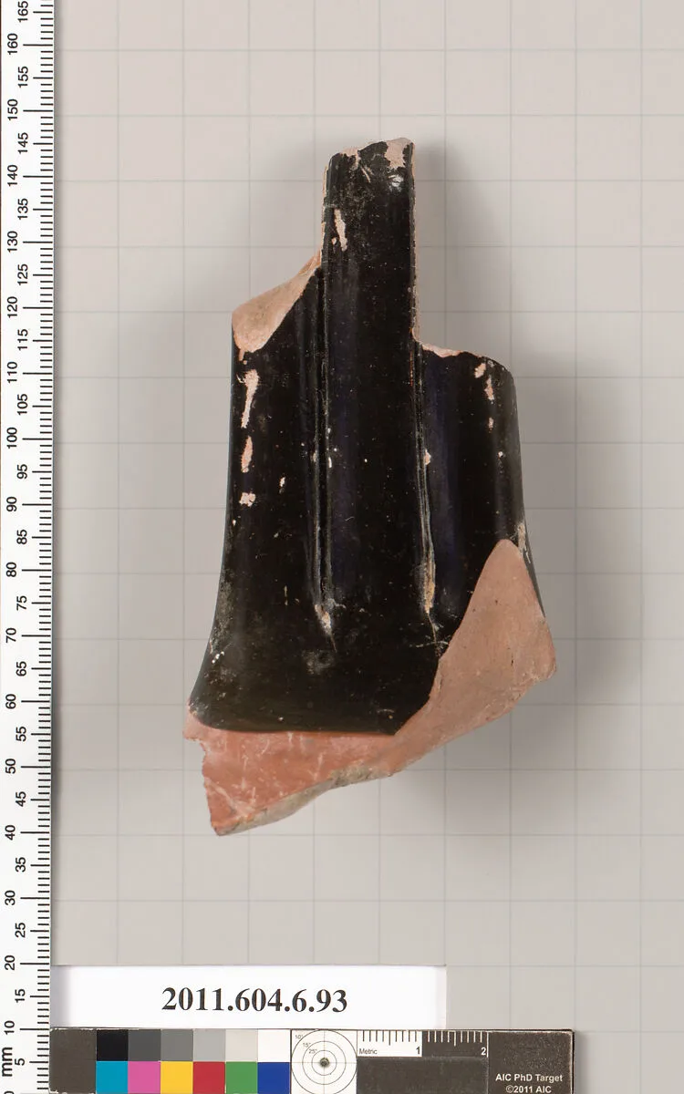 Terracotta fragment of a neck-amphora — Unknown