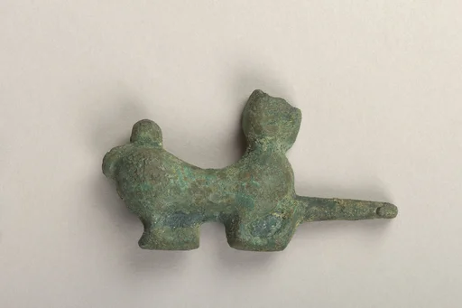 동제 고양이 모양 대구 삼국시대 |銅製 猫形 帶鉤 三國時代|Feline-shaped belt buckle
