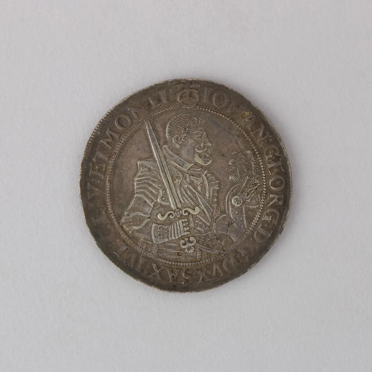 Coin (Thaler) Showing John George I, Duke of Saxony — Unknown