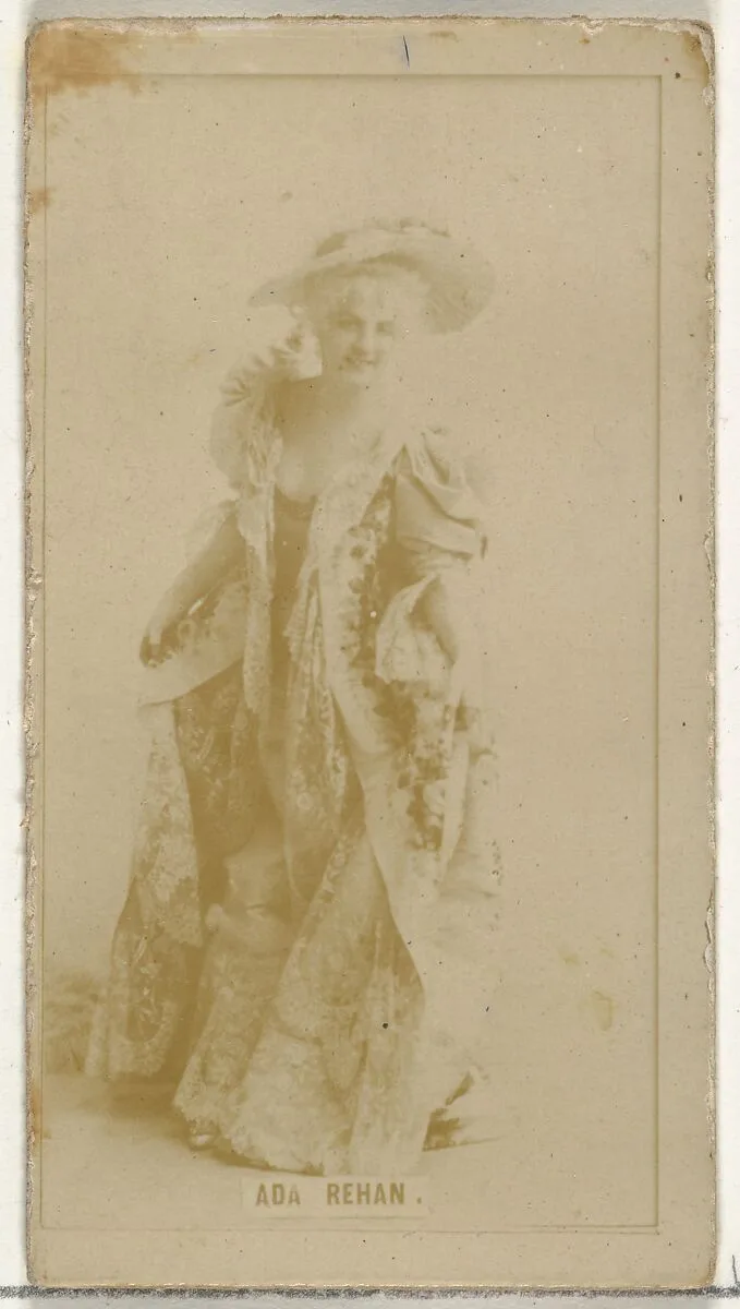 Ada Rehan, from the Actors and Actresses series (N145-8) issued by Duke Sons & Co. to promote Duke Cigarettes — American Tobacco Company|W. Duke, Sons & Co.