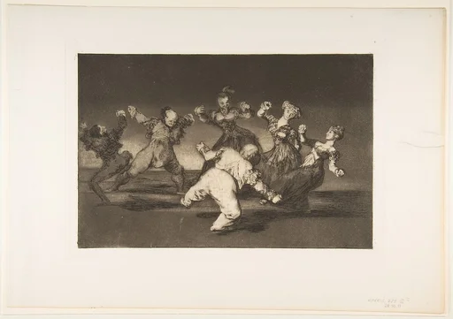 'Merry Folly' from the 'Disparates' (Follies / Irrationalities)