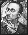 [Detail of Bertram D. Wolfe from "Proletarian Unity" Panel of Diego Rivera's Mural for the New Worker's School, New York City]
