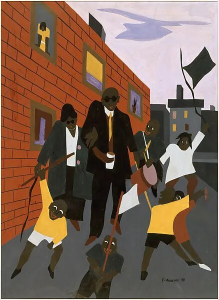 Blind Beggars — Jacob Lawrence