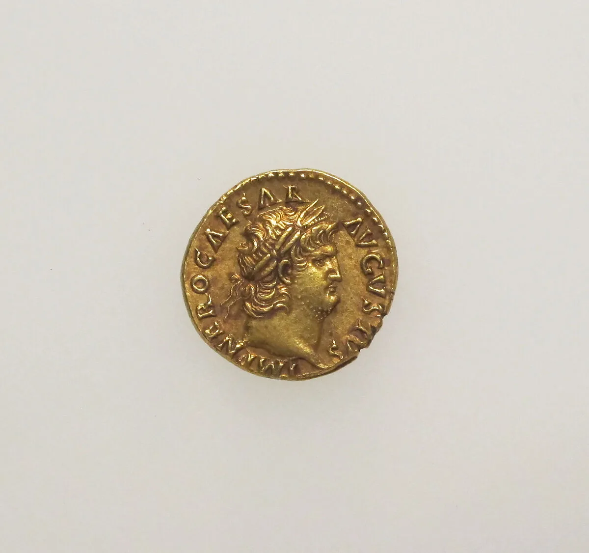 Gold aureus of Nero — Unknown