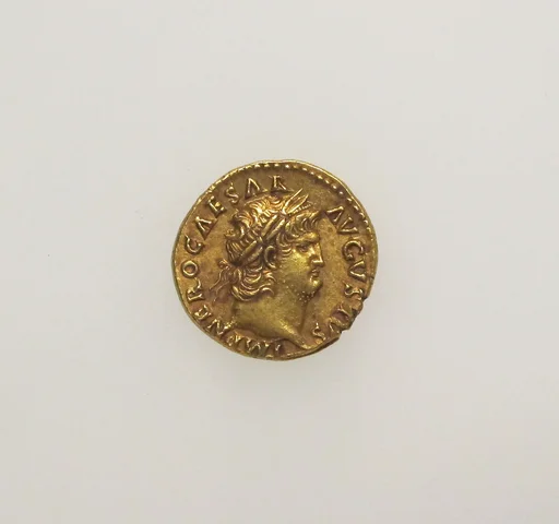 Gold aureus of Nero