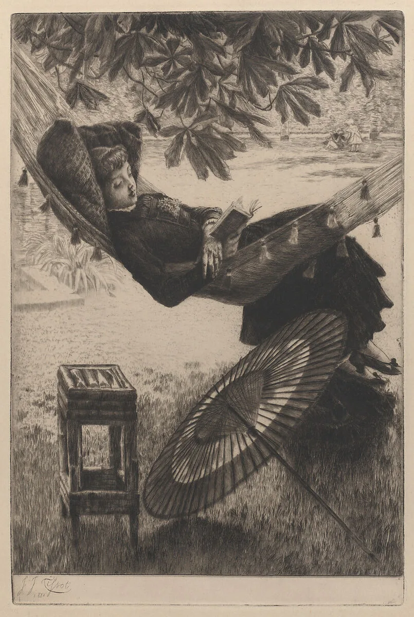 The Hammock — James Tissot
