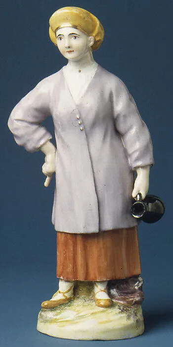Peasant Woman from Ingria (Ingermanland) — Imperial Porcelain Manufactory, St. Petersburg