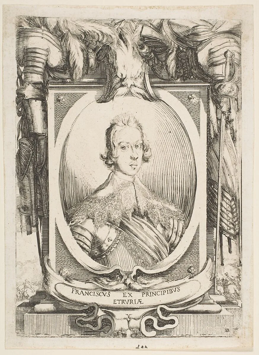 Portrait of Francesco de' Medici — Stefano della Bella