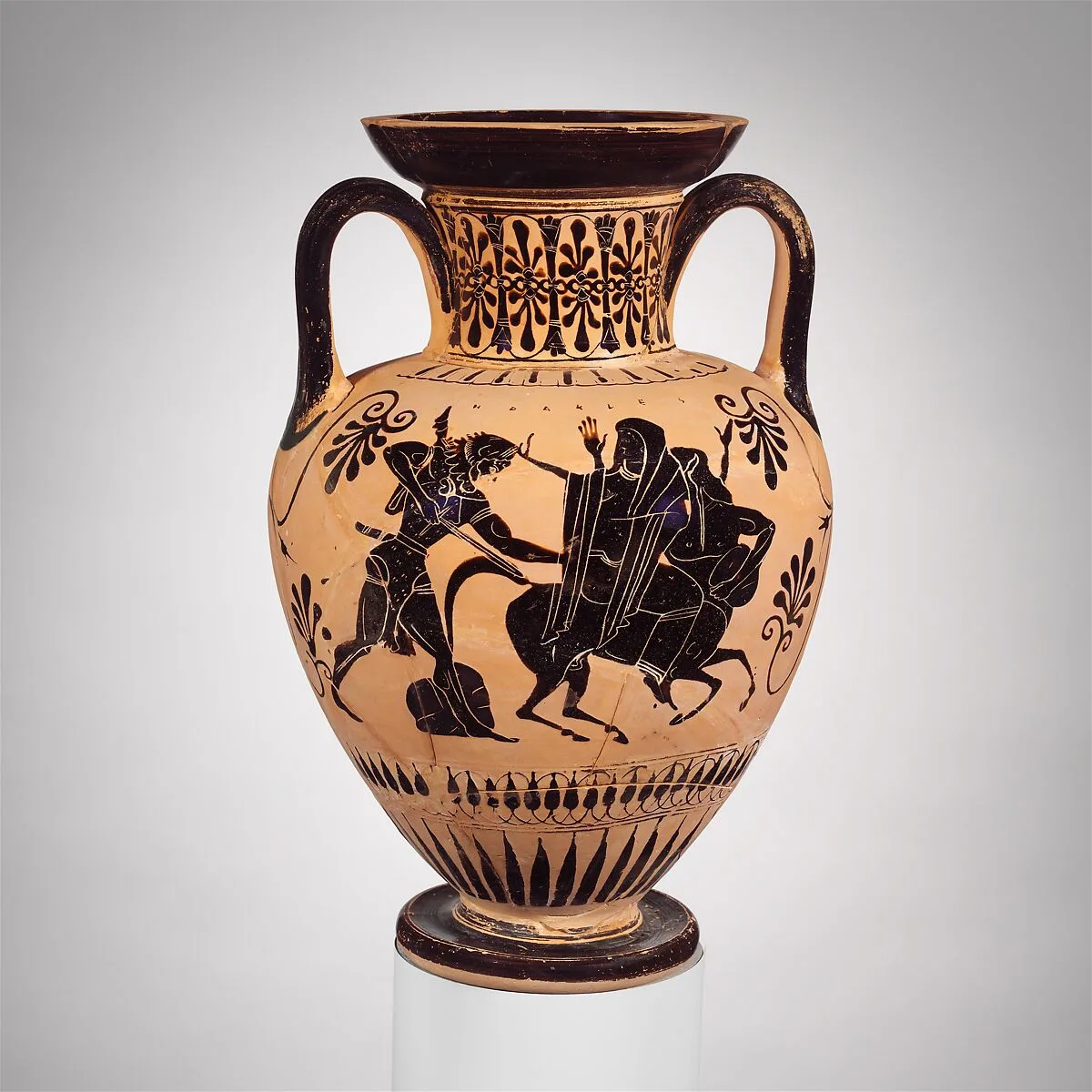 Terracotta neck-amphora (jar) — Unknown