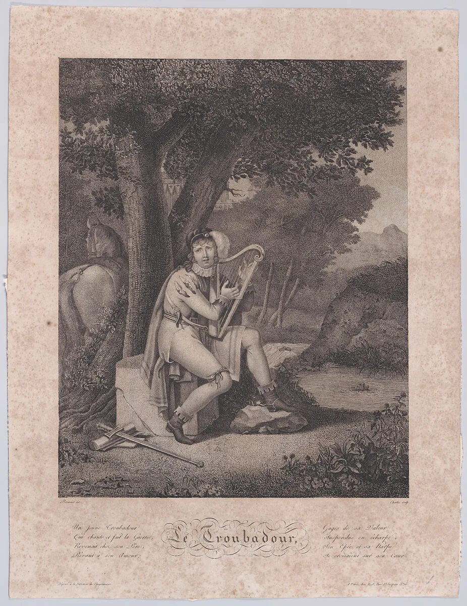 The Troubadour — Noël Frères