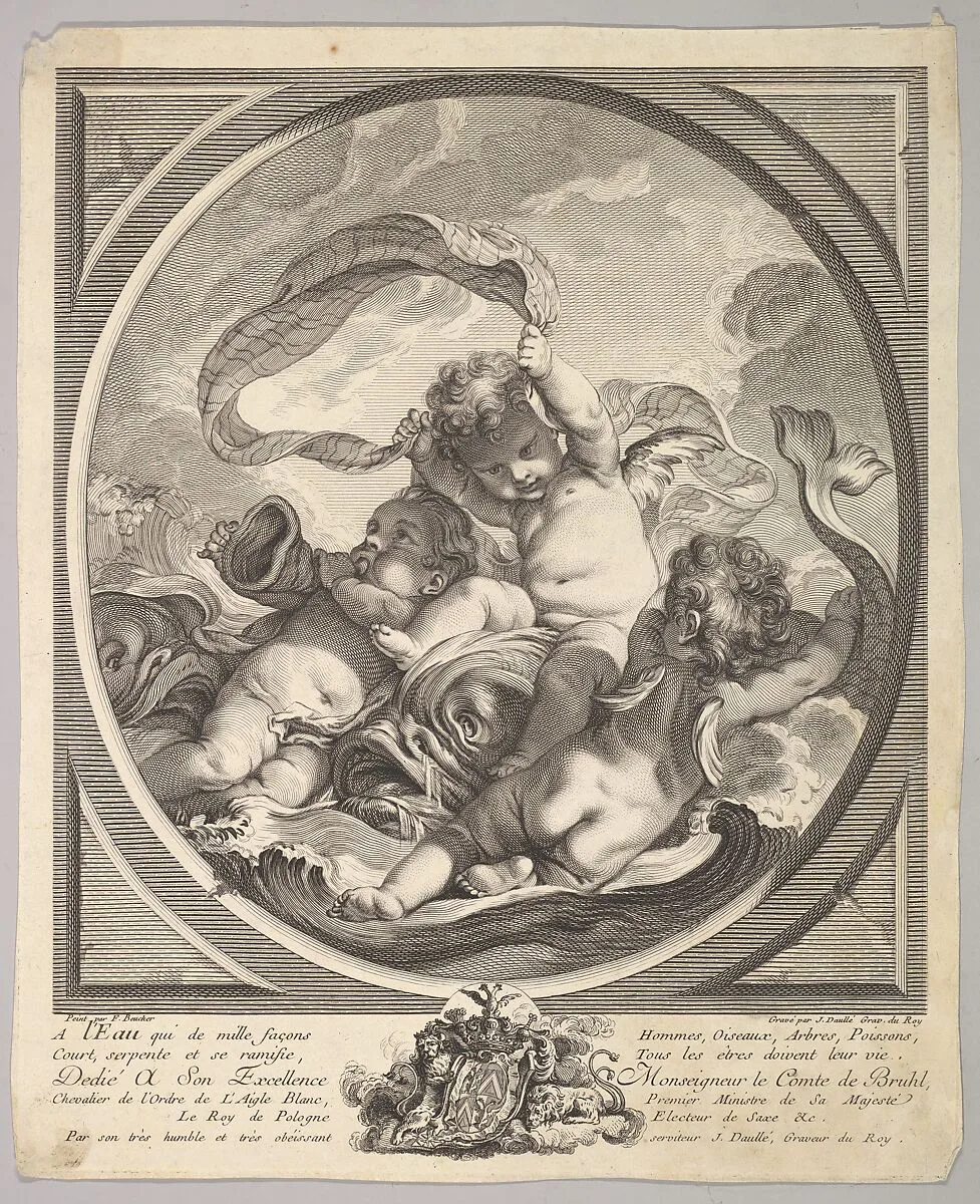 Water — Jean Daullé|François Boucher