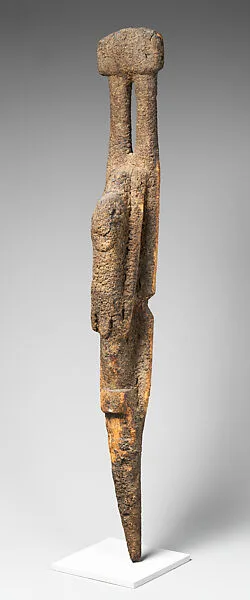 Double Plank Figure with Raised Arms — Unknown