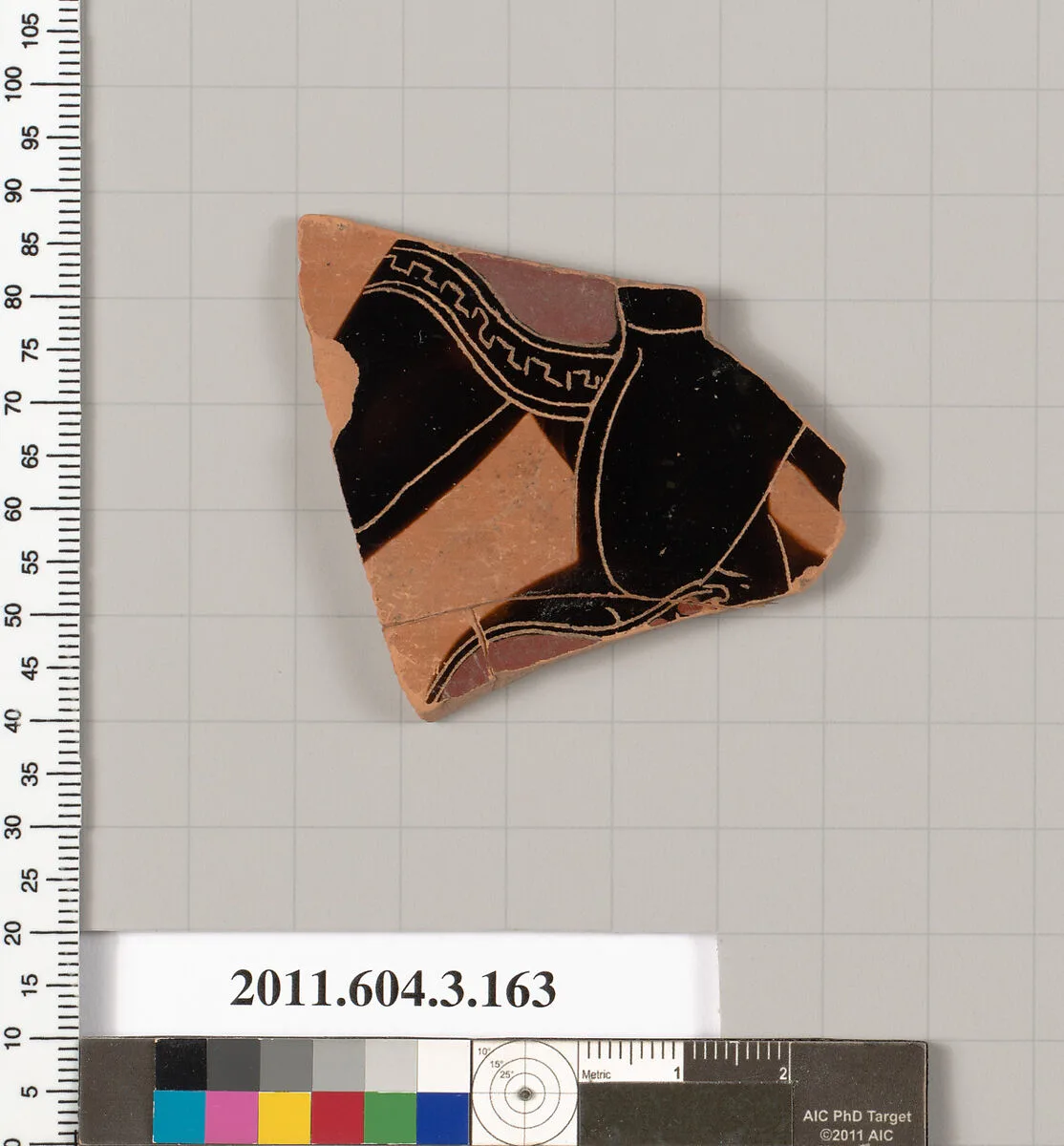 Terracotta fragment of an amphora (jar) — Unknown