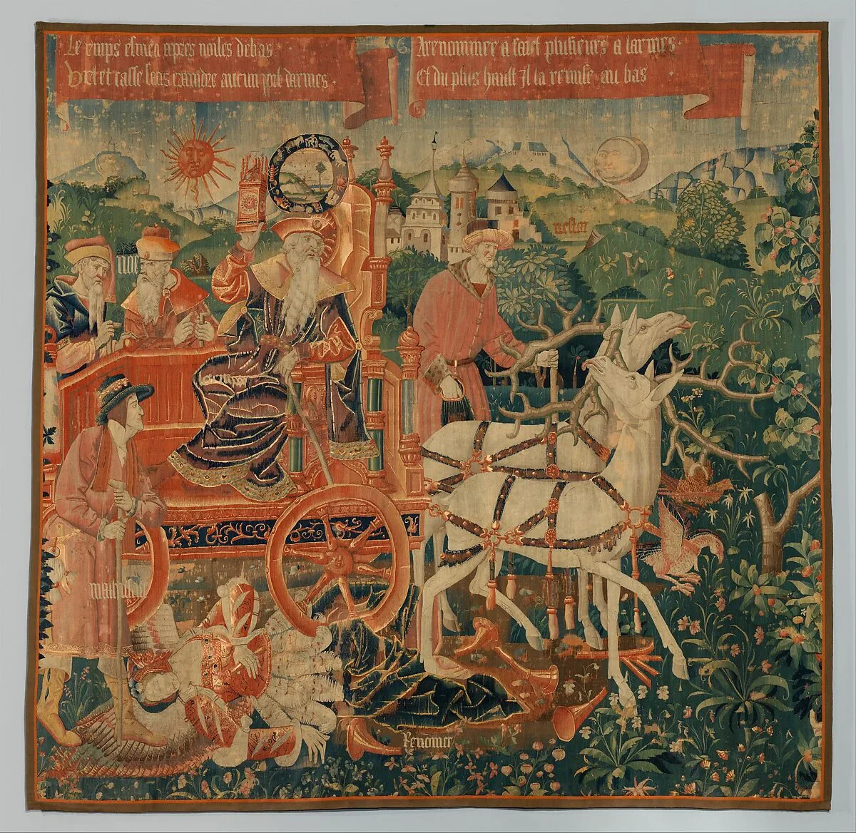 The Triumph of Time over Fame — Unknown