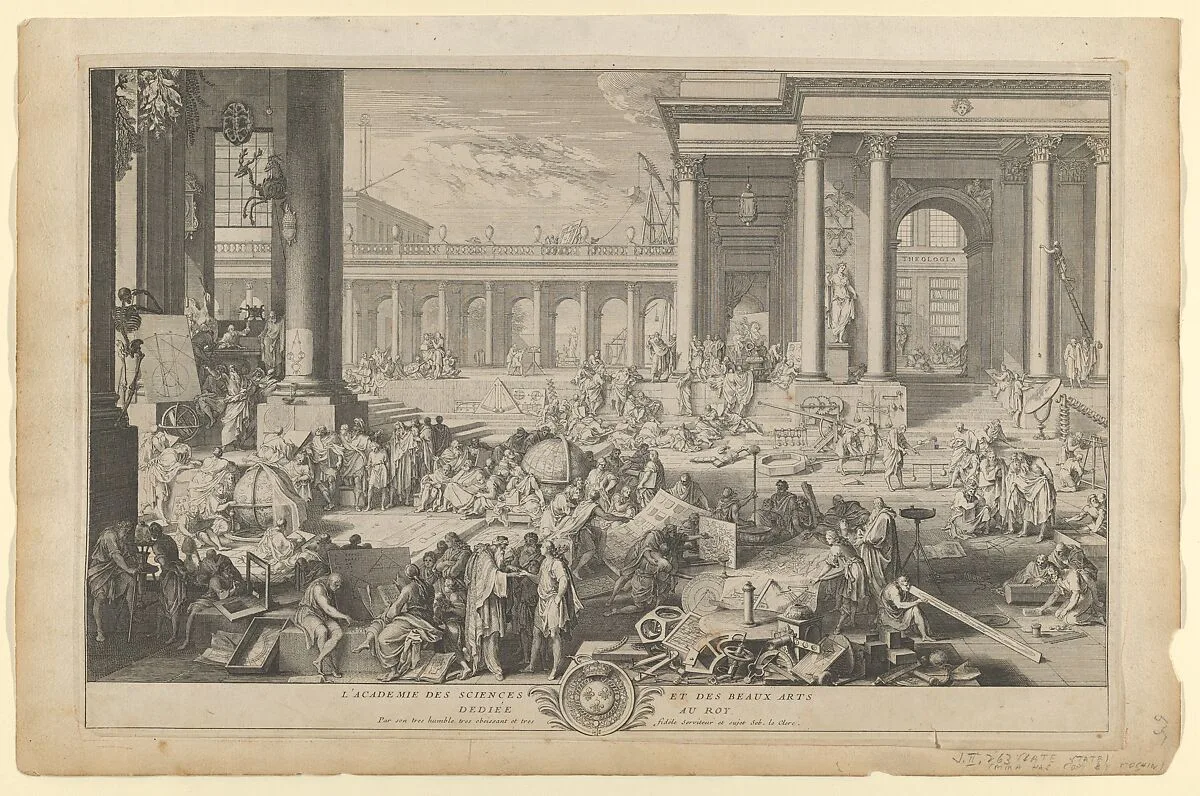 L'Académie des Sciences et des Beaux-Arts — Sébastien Leclerc I