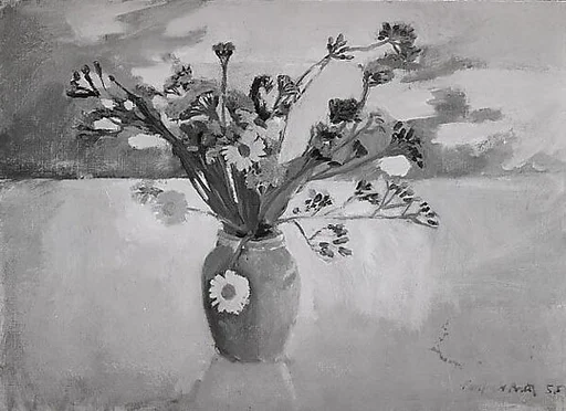 Flowers by the Sea