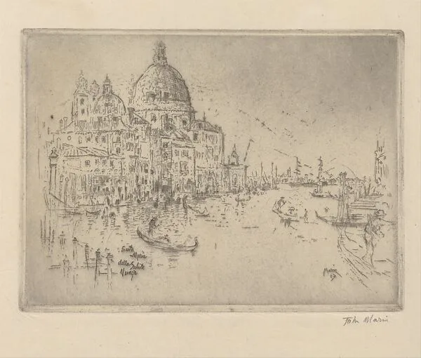 Santa Maria Della Salute, Venice — John Marin|Roullier Galleries